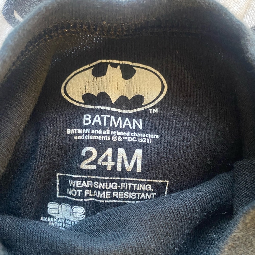 Batman PJs - Picture 4 of 4